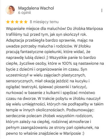 Review of Mariposa Nursery
